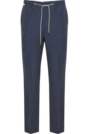 corneliani Hombre, Pantalones, Azul, Talla: 2XL