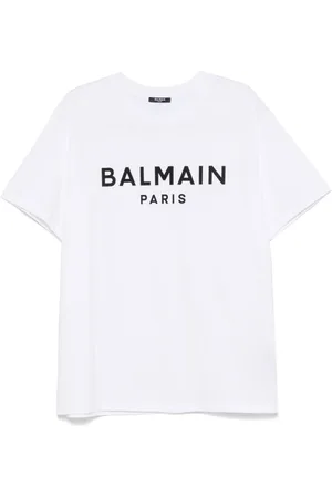 Balmain Hombre, Camisetas, Blanco, Talla: L