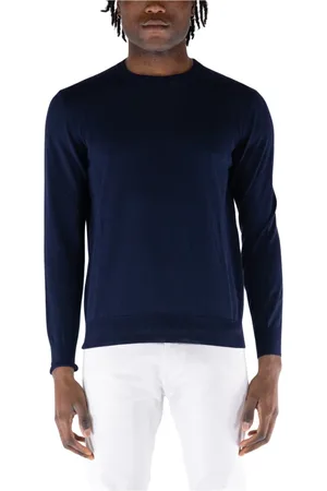 KANGRA CASHMERE Hombre, Jerseys, Azul, Talla: L