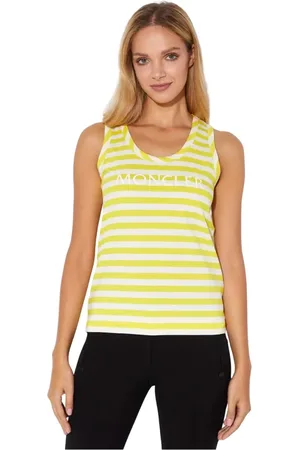 Moncler Mujer, Camisetas, Amarillo, Talla: S