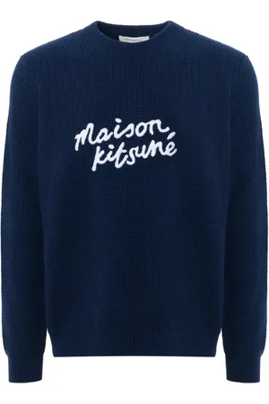 Maison Kitsuné Hombre, Jerseys, Azul, Talla: XL
