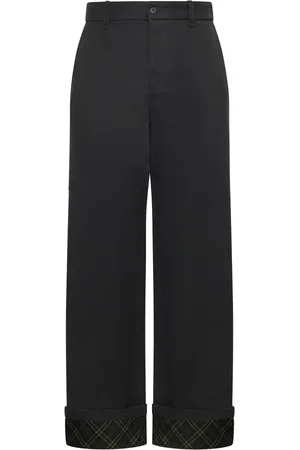 Burberry Hombre, Pantalones, Negro, Talla: M