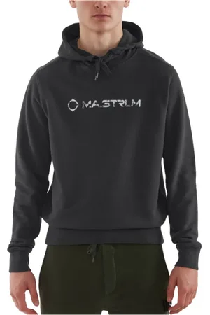 MA.STRUM Hombre, Sudaderas, Negro, Talla: M