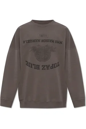 Maison Margiela Hombre, Sudaderas, Marrón, Talla: M