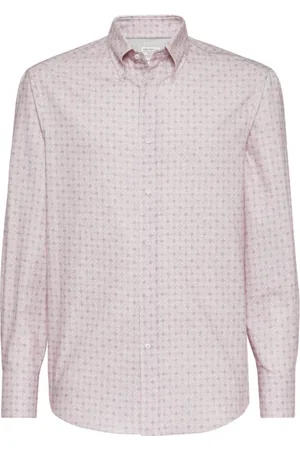 Brunello Cucinelli Hombre, Camisas, Rosa, Talla: L