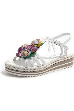 Pon´s quintana Mujer, Zapatos, Blanco, Talla: 38 EU