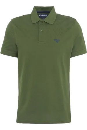 Barbour Hombre, Camisetas, Verde, Talla: S