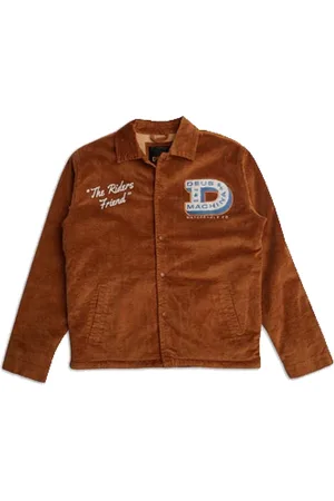 Deus Ex Machina Hombre, Chaquetas, Marrón, Talla: S
