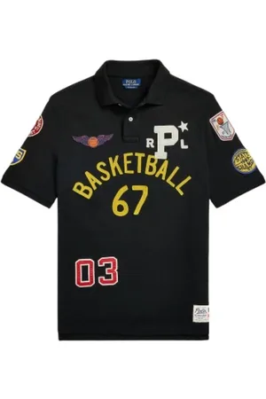 Ralph Lauren Hombre, Camisetas, Negro, Talla: S