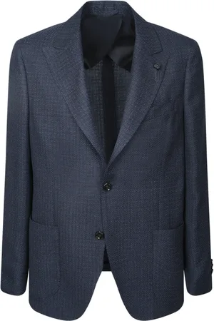 LARDINI Hombre, Chaquetas, Azul, Talla: 2XL