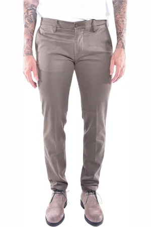 RE-HASH Hombre, Pantalones, Marrón, Talla: W31