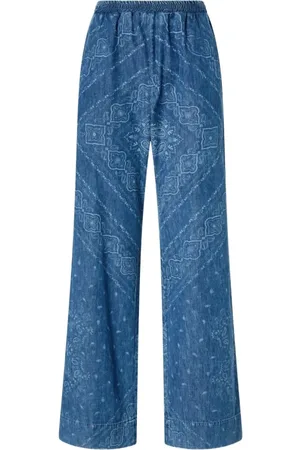 Pinko Mujer, Pantalones, Azul, Talla: 2XS