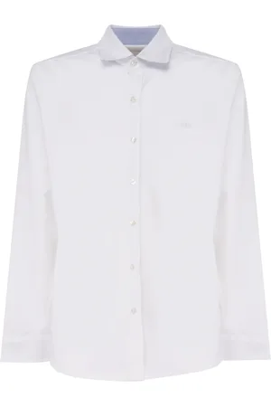 FAY Hombre, Camisas, Blanco, Talla: XL