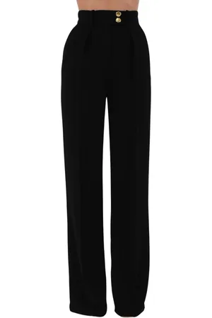 Elisabetta Franchi Mujer, Pantalones, Negro, Talla: XS