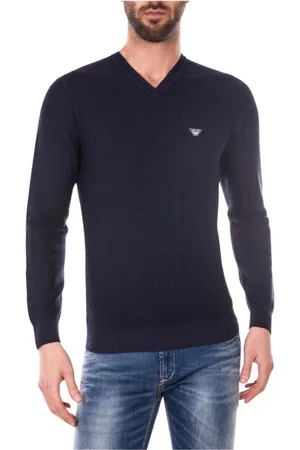 Emporio Armani Hombre, Jerseys, Azul, Talla: M