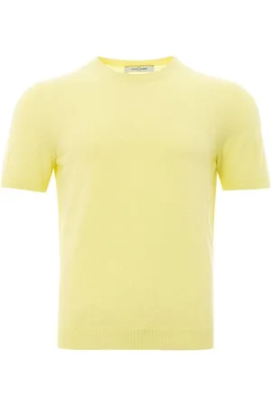 Gran Sasso Hombre, Camisetas, Amarillo, Talla: L