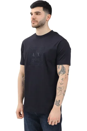 Armani Exchange Hombre, Camisetas, Azul, Talla: 2XL