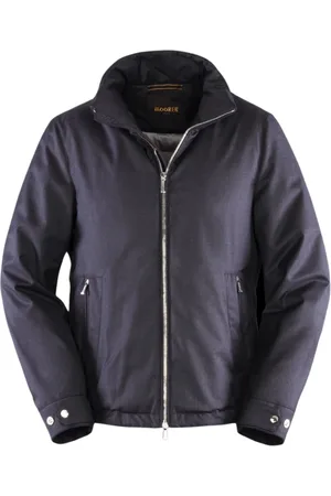MOORER Hombre, Chaquetas, Gris, Talla: L