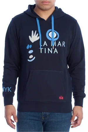 La Martina Hombre, Sudaderas, Azul, Talla: M