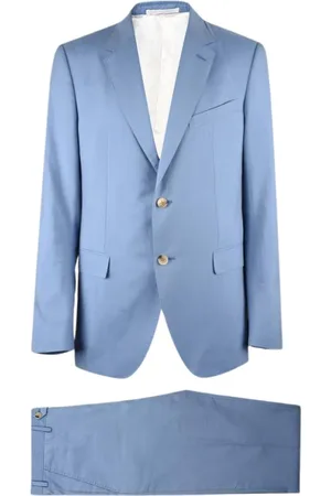 Lanvin Hombre, Trajes, Azul, Talla: S