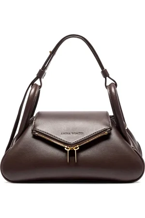 Amina Muaddi Mujer, Bolsos, Marrón, Talla: ONE Size