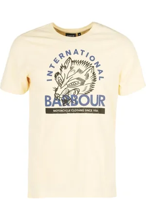 Barbour Hombre, Camisetas, Amarillo, Talla: M