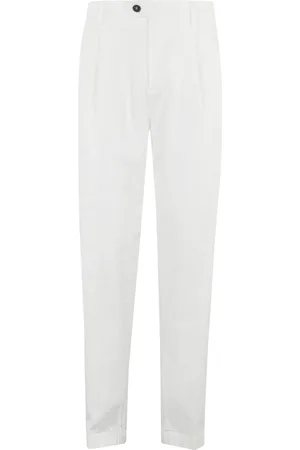 ELEVENTY Hombre, Pantalones, Blanco, Talla: W30