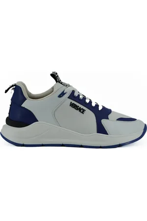 VERSACE Hombre, Zapatos, Azul, Talla: 44 EU