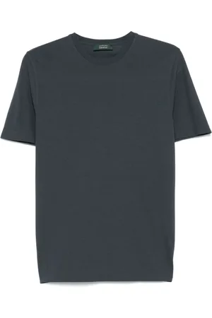 ZANONE Hombre, Camisetas, Gris, Talla: XL