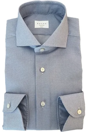 Xacus Hombre, Camisas, Azul, Talla: XL