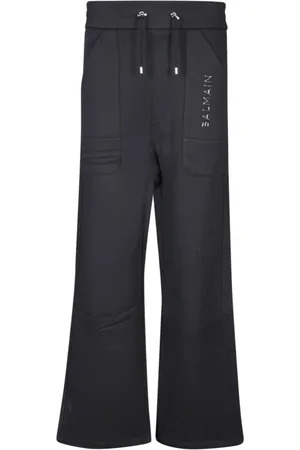 Balmain Hombre, Pantalones, Negro, Talla: L