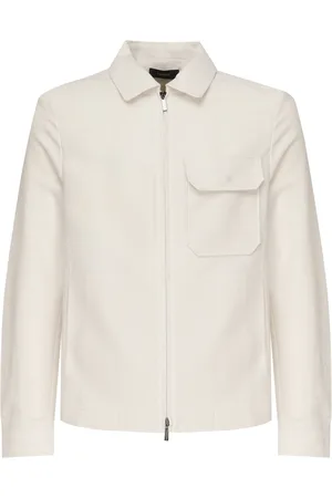 ZANONE Hombre, Chaquetas, Blanco, Talla: M