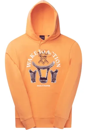 Daily paper Hombre, Sudaderas, Naranja, Talla: S