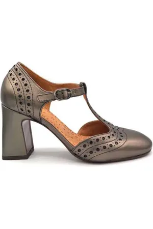 Chie Mihara Mujer, Zapatos, Gris, Talla: 36 EU