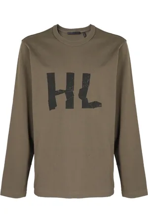 Helmut Lang Hombre, Camisetas, Marrón, Talla: S