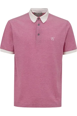 CANALI Hombre, Camisetas, Rosa, Talla: L