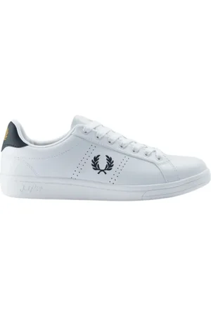 Fred Perry Hombre, Zapatos, Blanco, Talla: 43 EU