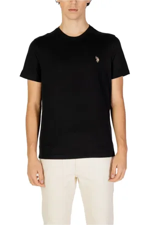 U.S. Polo Assn. Hombre, Camisetas, Negro, Talla: 3XL