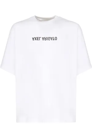 Axel Arigato Hombre, Camisetas, Blanco, Talla: S