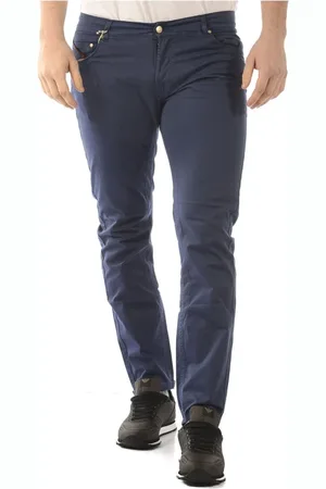 D.A. Daniele Alessandrini Hombre, Pantalones, Azul, Talla: W36