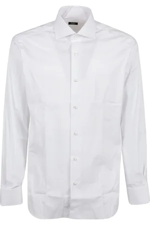 BARBA Hombre, Camisas, Blanco, Talla: 2XL