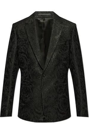VERSACE Hombre, Chaquetas, Negro, Talla: S