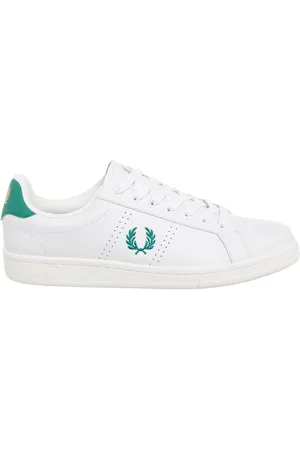 Fred Perry Hombre, Zapatos, Blanco, Talla: 44 EU