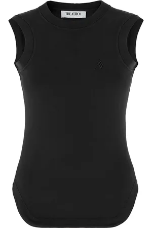 The Attico Mujer, Camisetas, Negro, Talla: S