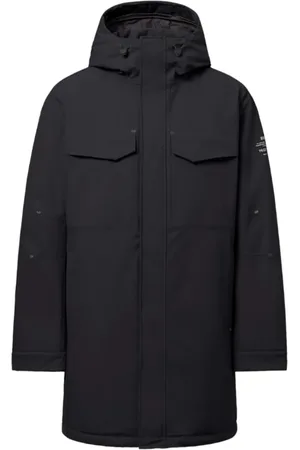 ECOALF Hombre, Abrigos, Negro, Talla: L