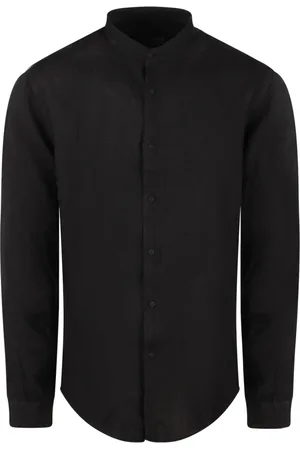COSTUMEIN Hombre, Camisas, Negro, Talla: L