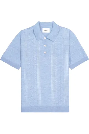 NN.07 Hombre, Camisetas, Azul, Talla: M