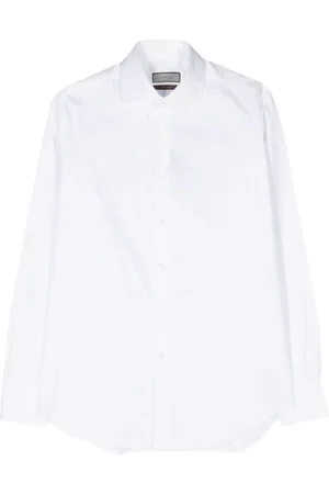CANALI Hombre, Camisas, Blanco, Talla: L