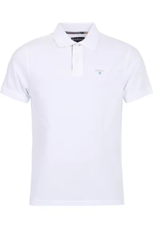 Barbour Hombre, Camisetas, Blanco, Talla: L