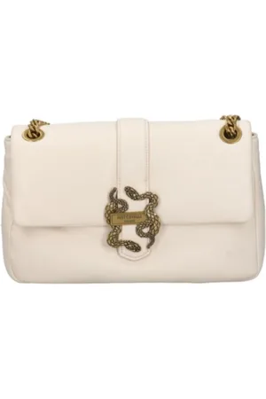 Roberto Cavalli Mujer, Bolsos, Blanco, Talla: ONE Size